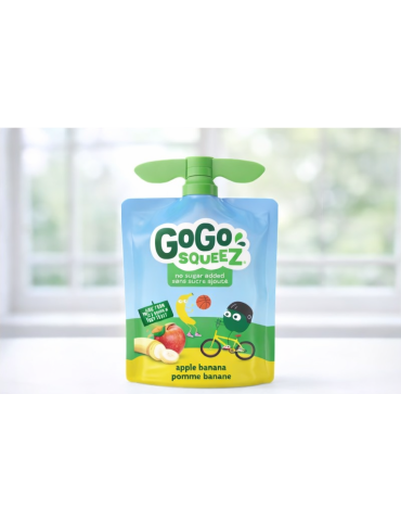 GoGo squeeZ 水果蓉 90g 單包｜無添加糖｜加拿大直送香港