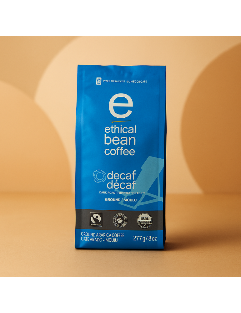 Ethical Bean 無咖啡因深焙咖啡 227g｜加拿大直送