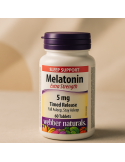 Webber Naturals Melatonin 5mg 60粒 加拿大直送